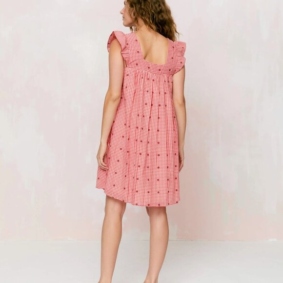 Christy Dawn dress in Ruby Picnic - Size Medium - Picture 2 of 5